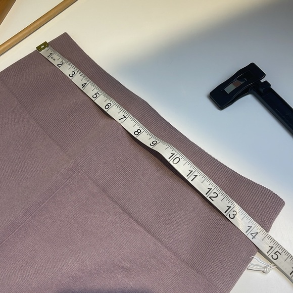 Everlane The Seamless Legging Ribbed Light Purple Size XL/XXL New - Picture 10 of 12